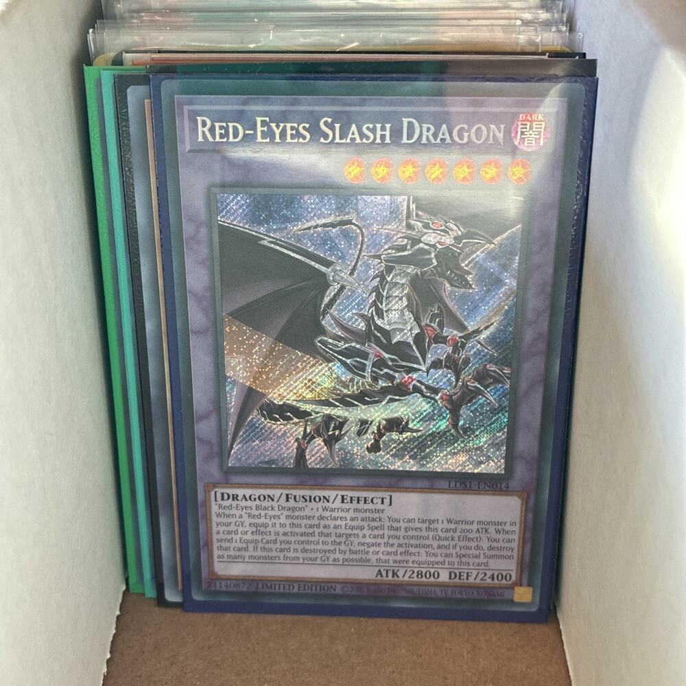 Red-Eyes Slash Dragon LDS1-EN014 Limited Edition - Secret Rare Yu-Gi-Oh! ￼